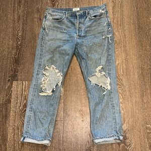 Agolde Jeans -90s Mid Rise Loose Fit in Fall Out